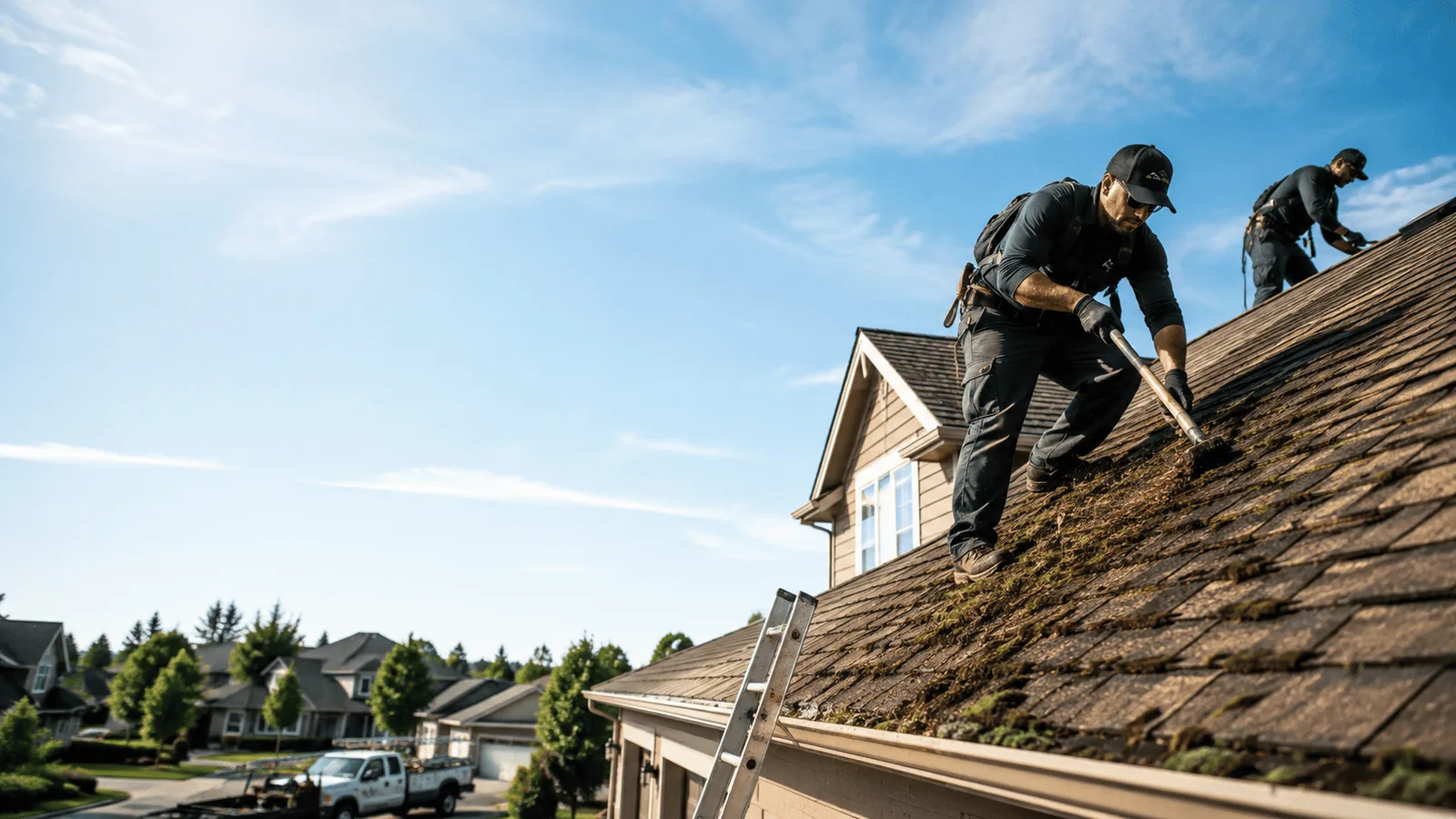 Roof Moss Removal in Splendora, TX near me